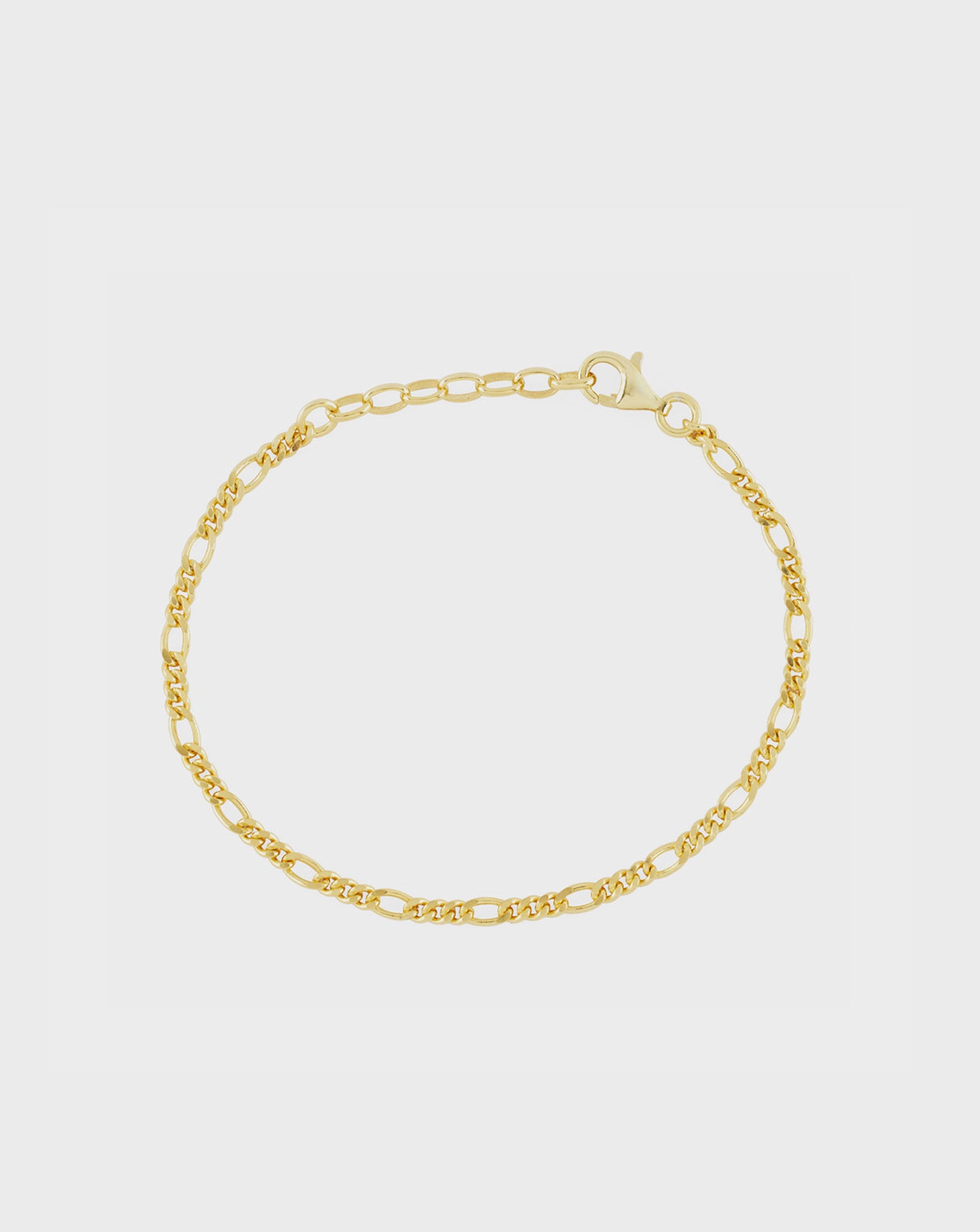 Gold Figaro Bracelet