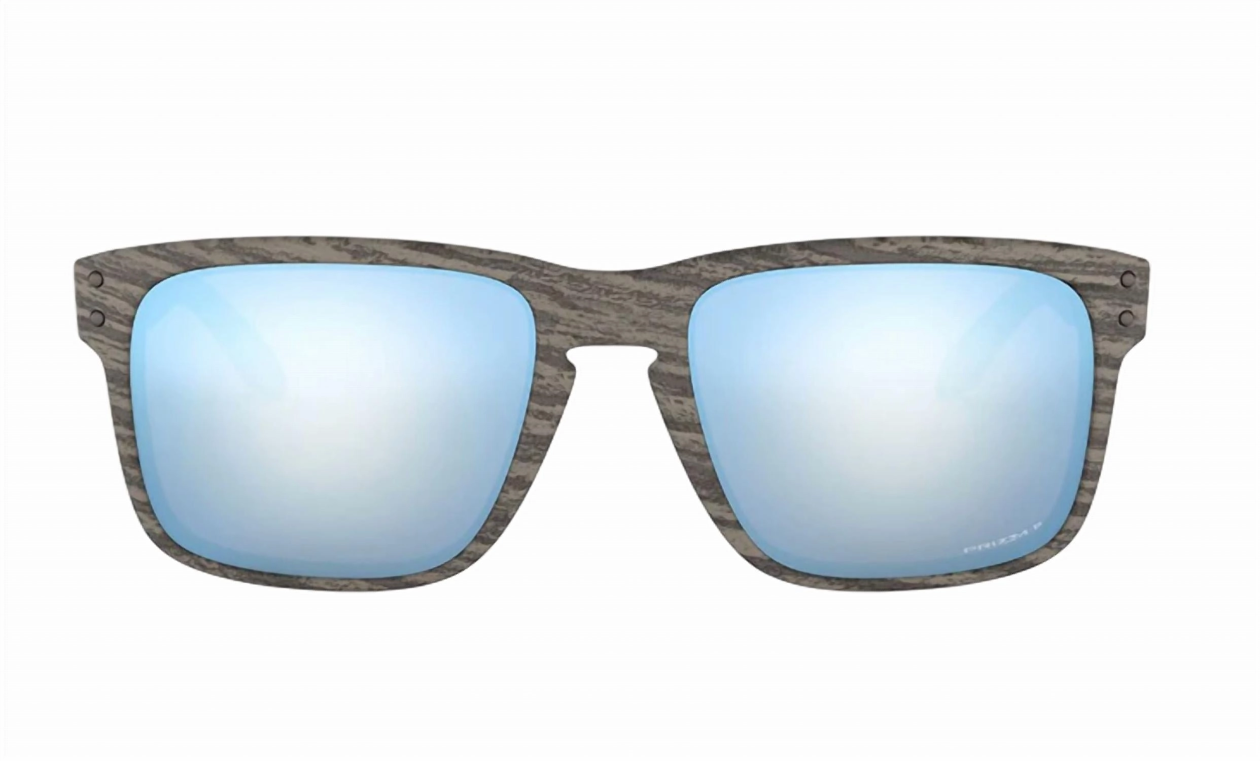 Holbrook Polarized Sunglasses 9102 - J9 - 55 In Woodgrain/prizm Deep Water