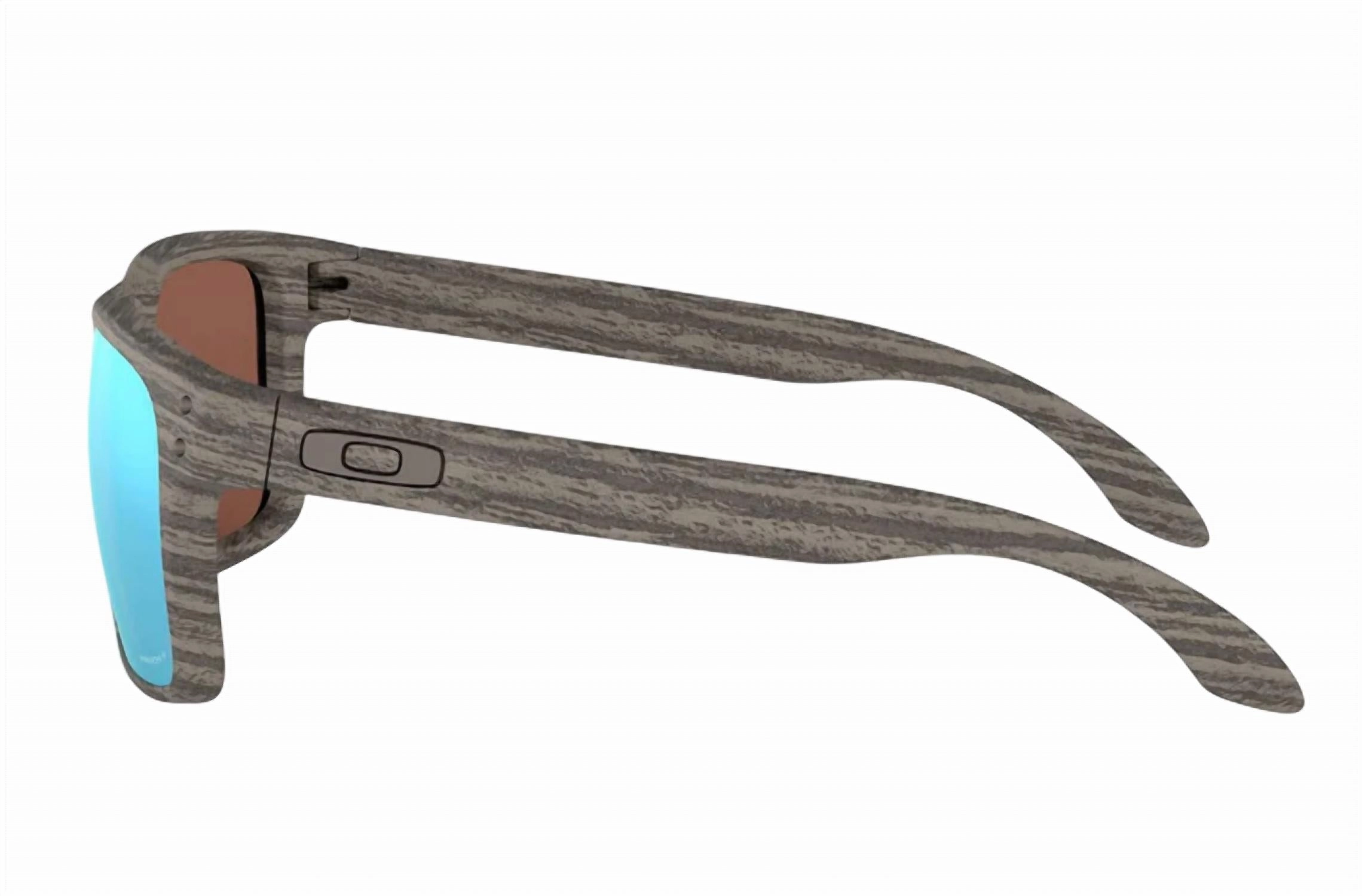 Holbrook Polarized Sunglasses 9102 - J9 - 55 In Woodgrain/prizm Deep Water