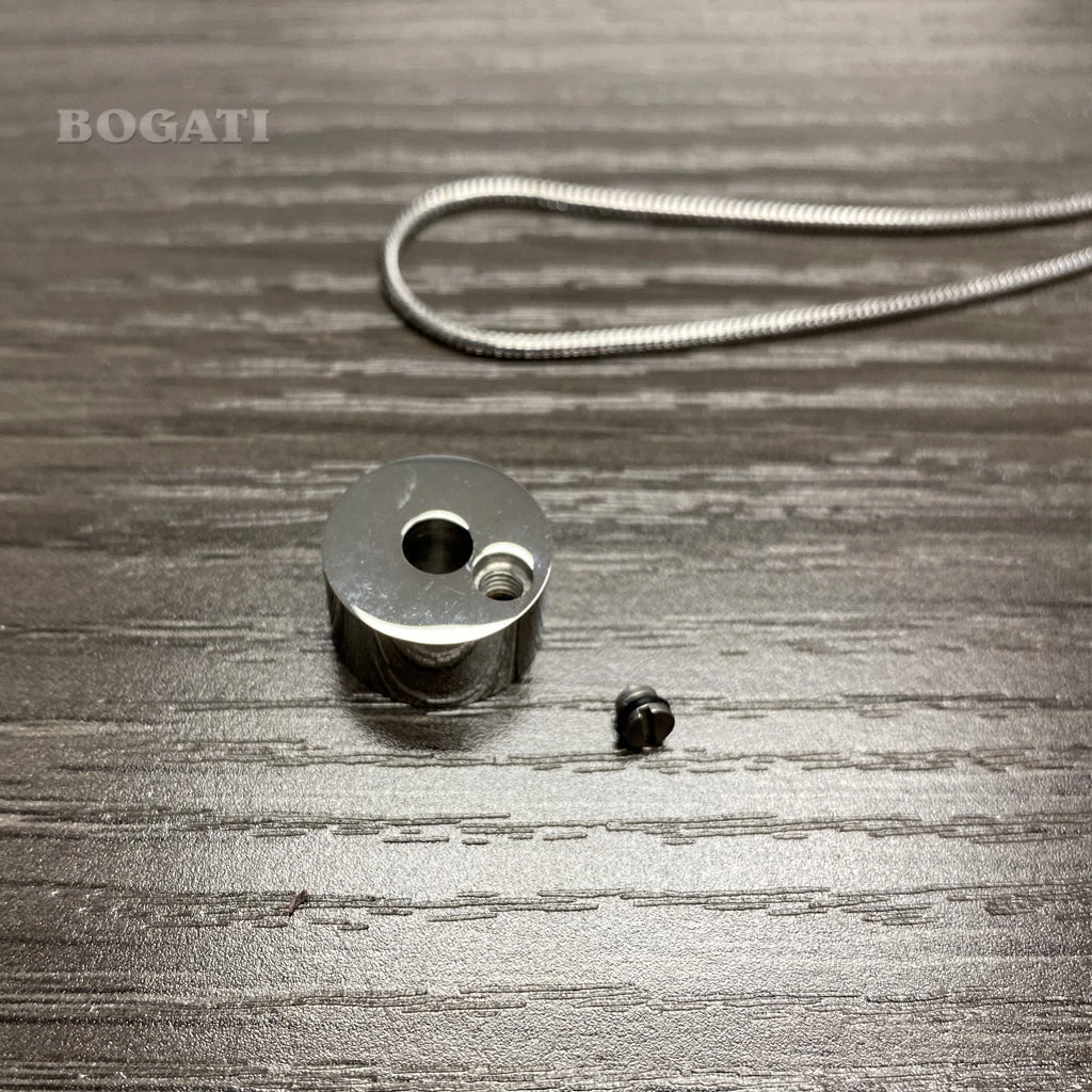 J-053- Four Hearts Charm Bead - Pendant with Chain