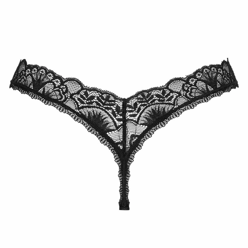 JSY Scalloped Lace G-String Panty