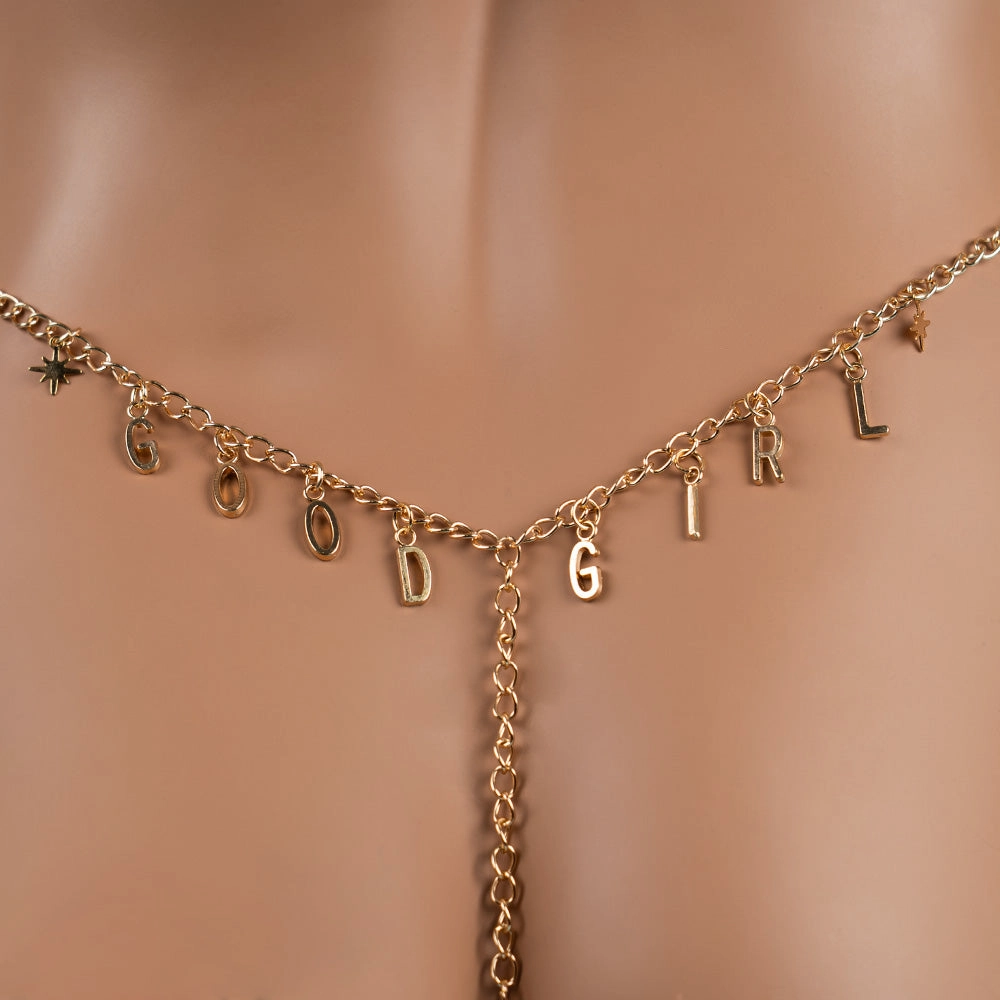 Just Sexy Lingerie Good Girl Chain G-String