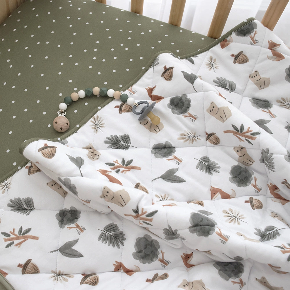 Living Textiles Forest Retreat Jersey Cot Comforter
