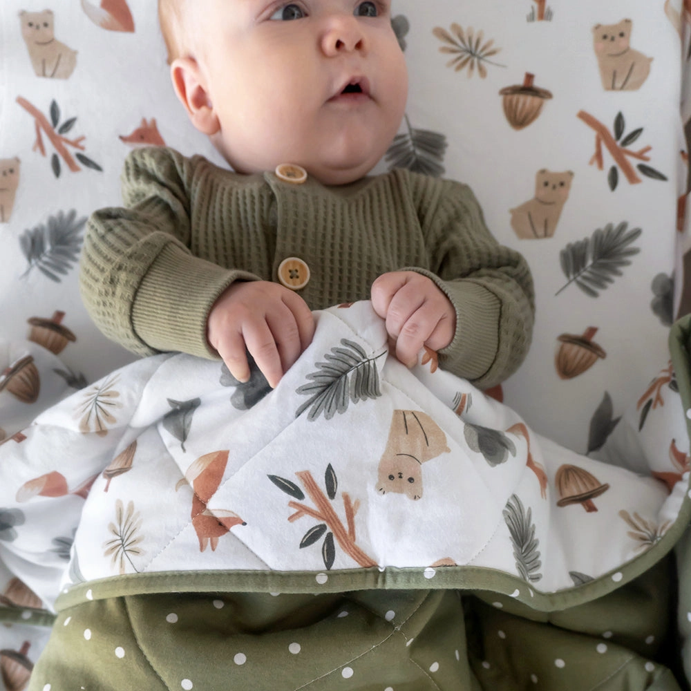 Living Textiles Forest Retreat Jersey Cot Comforter