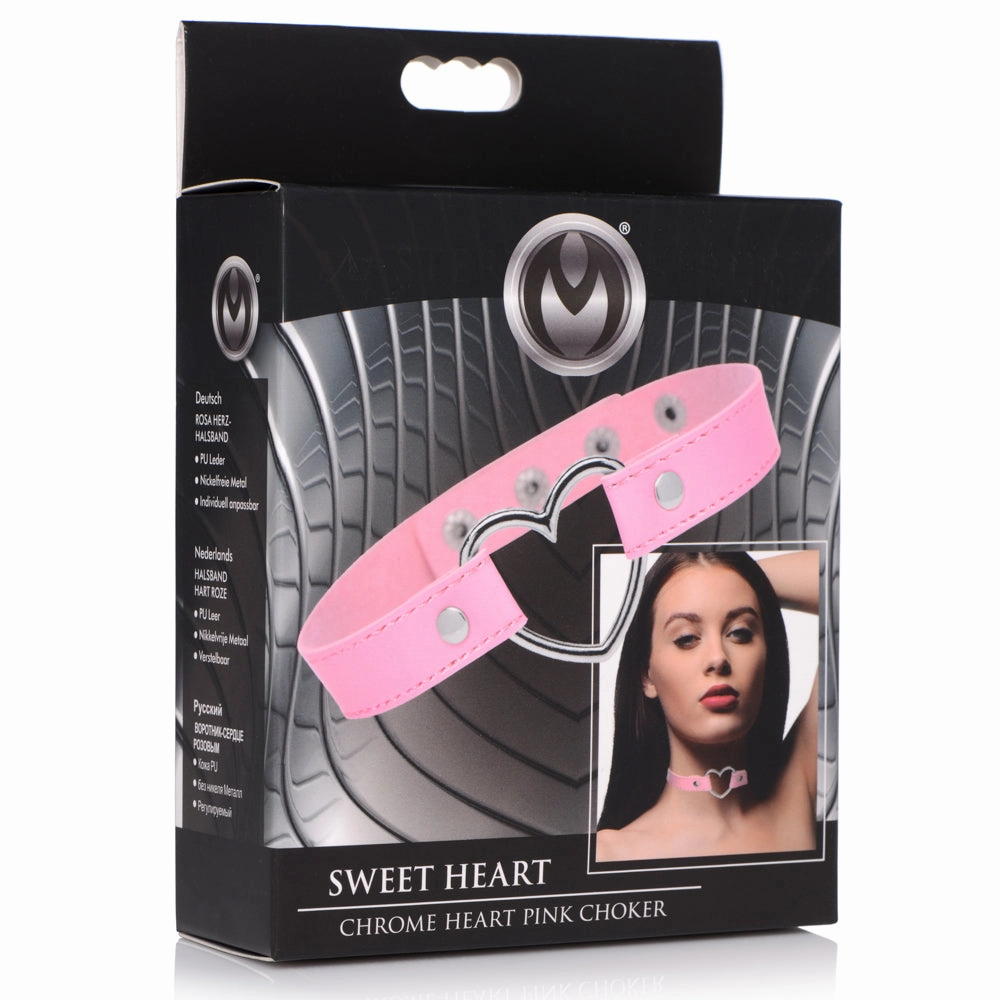 Master Series Chrome Heart Choker