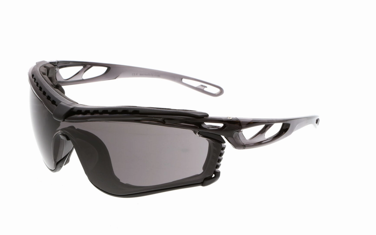 MCR Safety Glasses with Gray MAX6® Anti-Fog Lens