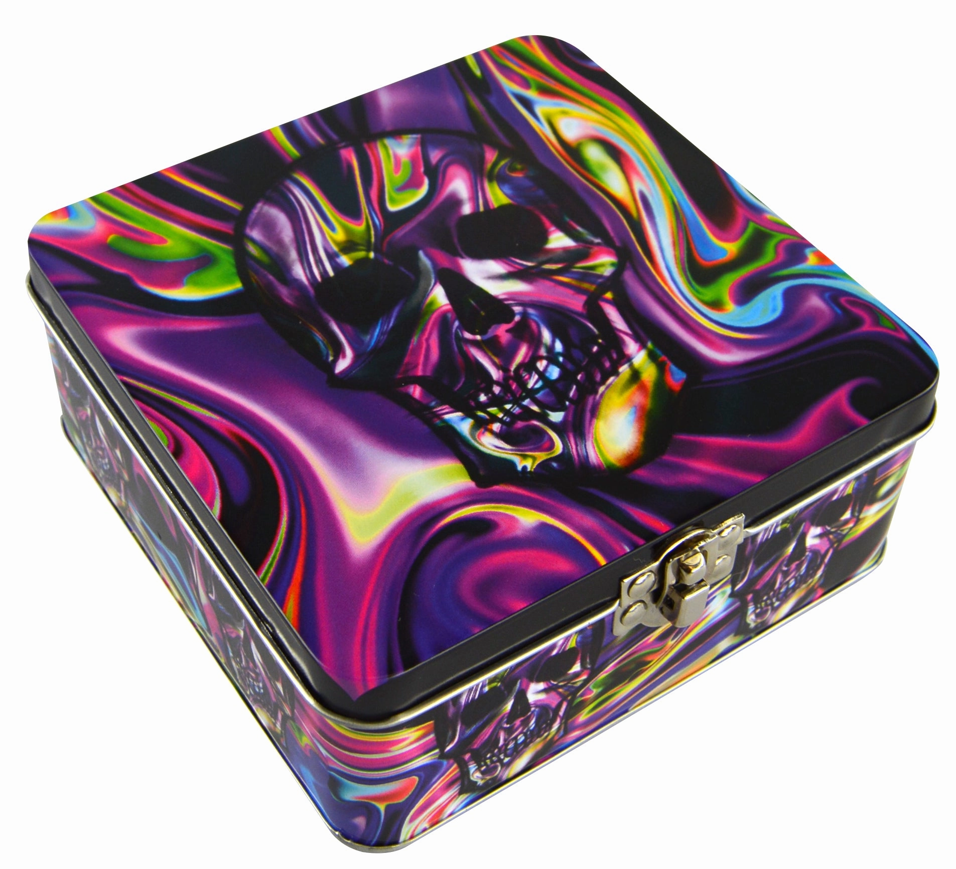 Metal Storage Box with Roll Tray- 6 Pieces Per Retail Ready Display 22627
