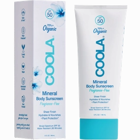 Mineral Body Organic Sunscreen Lotion SPF 50