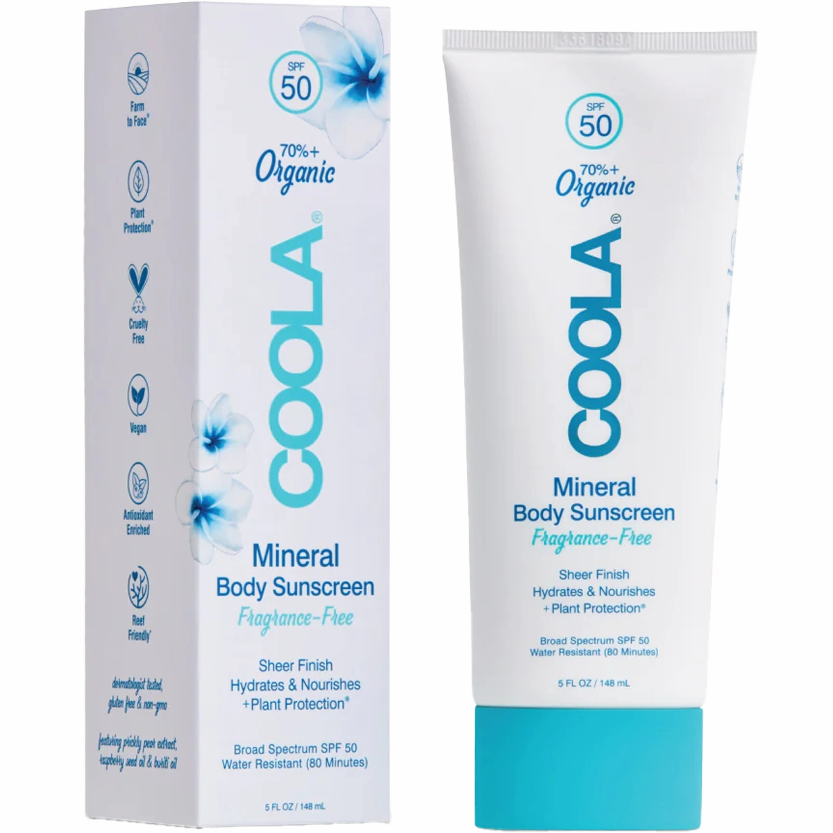 Mineral Body Organic Sunscreen Lotion SPF 50