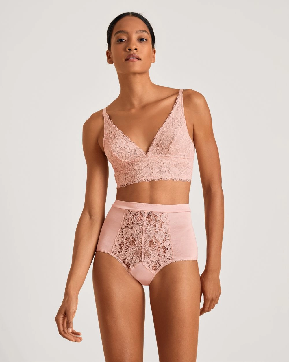 Nature Romance High Waist Brief