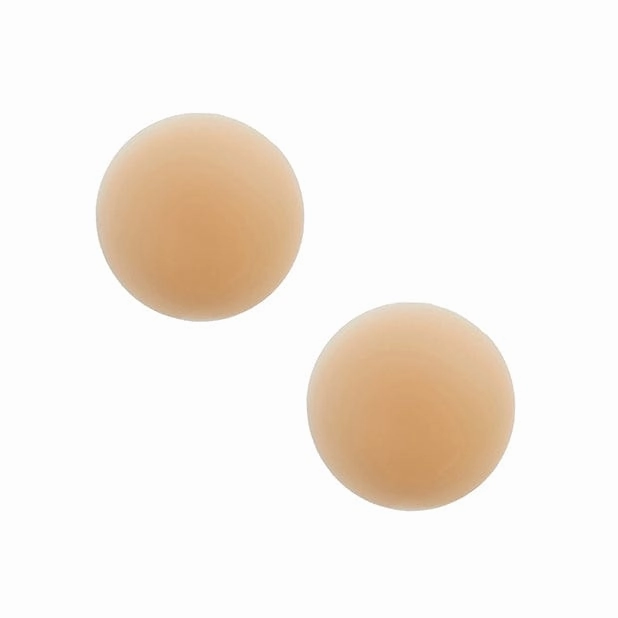 Neva Nude - Nudie Patootie Skin Invisible Reusable Silicone Pasties Nipple Covers O/S (Nude)