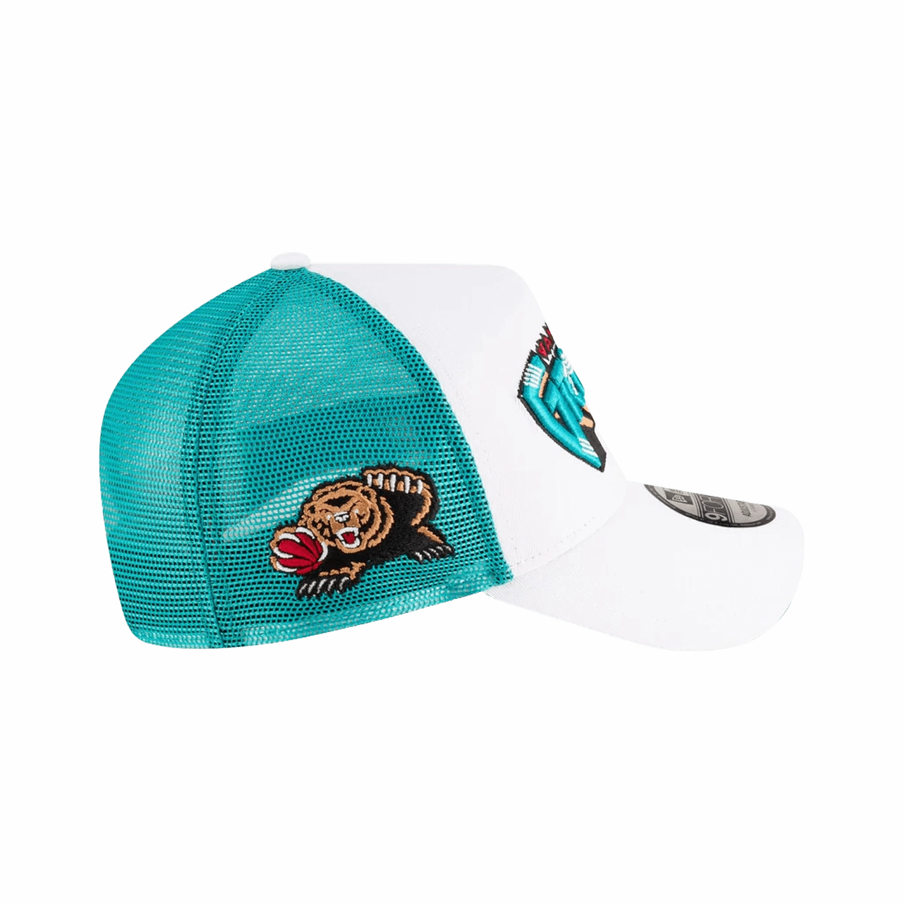 New Era Memphis Grizzlies NBA Classic Edition 2024 White 9Forty A-Frame Trucker Cap