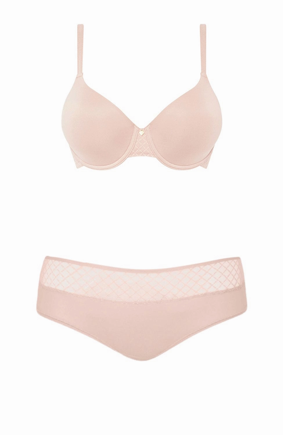 Norah Chic Covering T-Shirt Bra and Shorty Set
