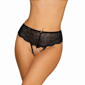 Obsessive - Pearlove Open Crotch Panties