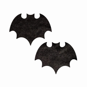 Pastease - Premium Liquid Bats Pasties Nipple Covers O/S (Black)