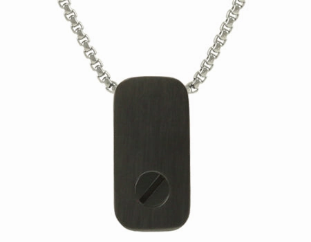 Paw Print Pendant in Slate