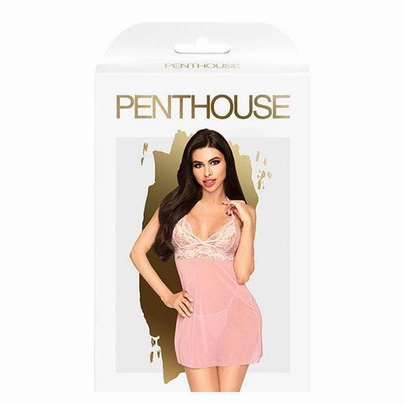 Penthouse - Bedtime Story Mini Dress with Thong Chemise