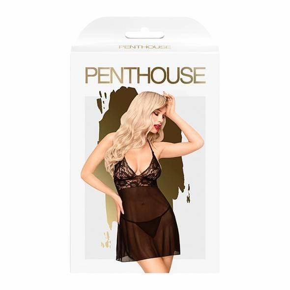 Penthouse - Bedtime Story Mini Dress with Thong Chemise