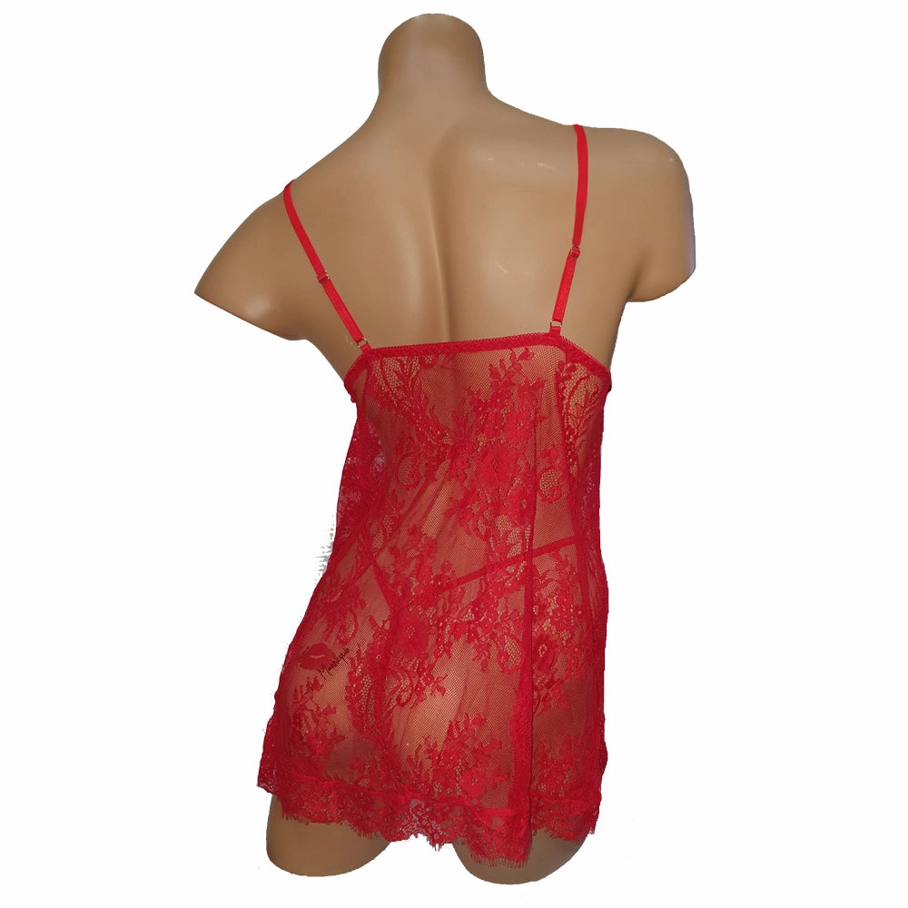 Poison Rose - Lace Strap Babydoll - 733