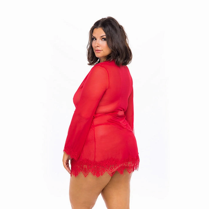 Provence Sheer Shortie Robe