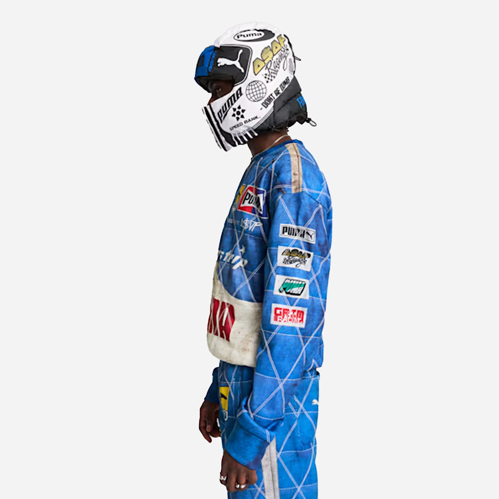 PUMA |X A$AP ROCKY  BALACLAVA {  WHITE/TEAM ROYAL