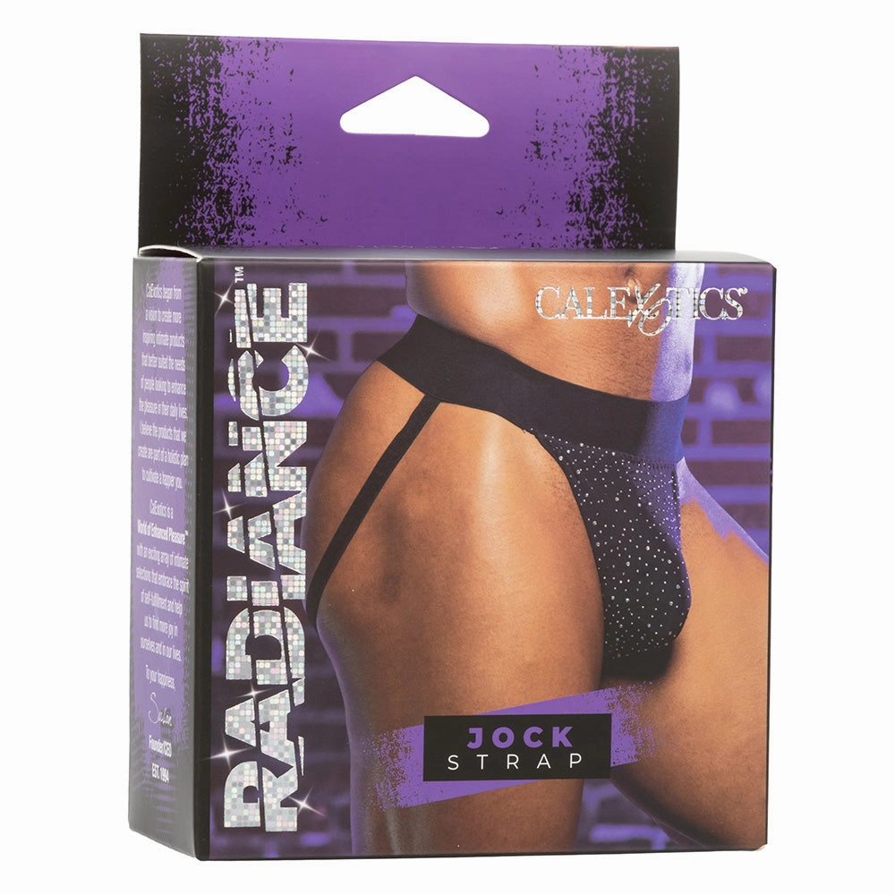 Radiance Sparkle Rhinestone Mesh Jock Strap