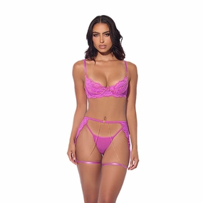 Reanna Lace & Chain 3pc Set