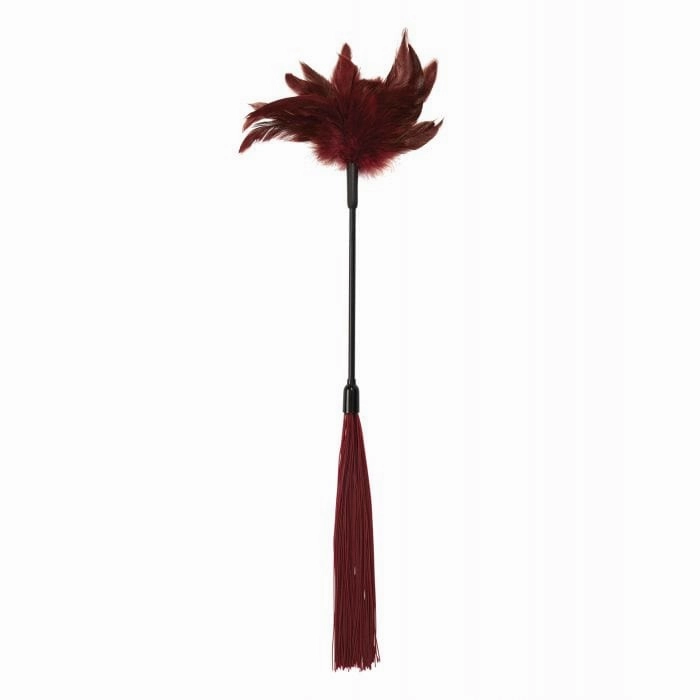 S&M - Sex and Mischief Enchanted Feather Tickler (Burgundy)