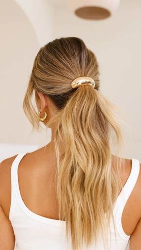 Saki Hair Tie - Gold