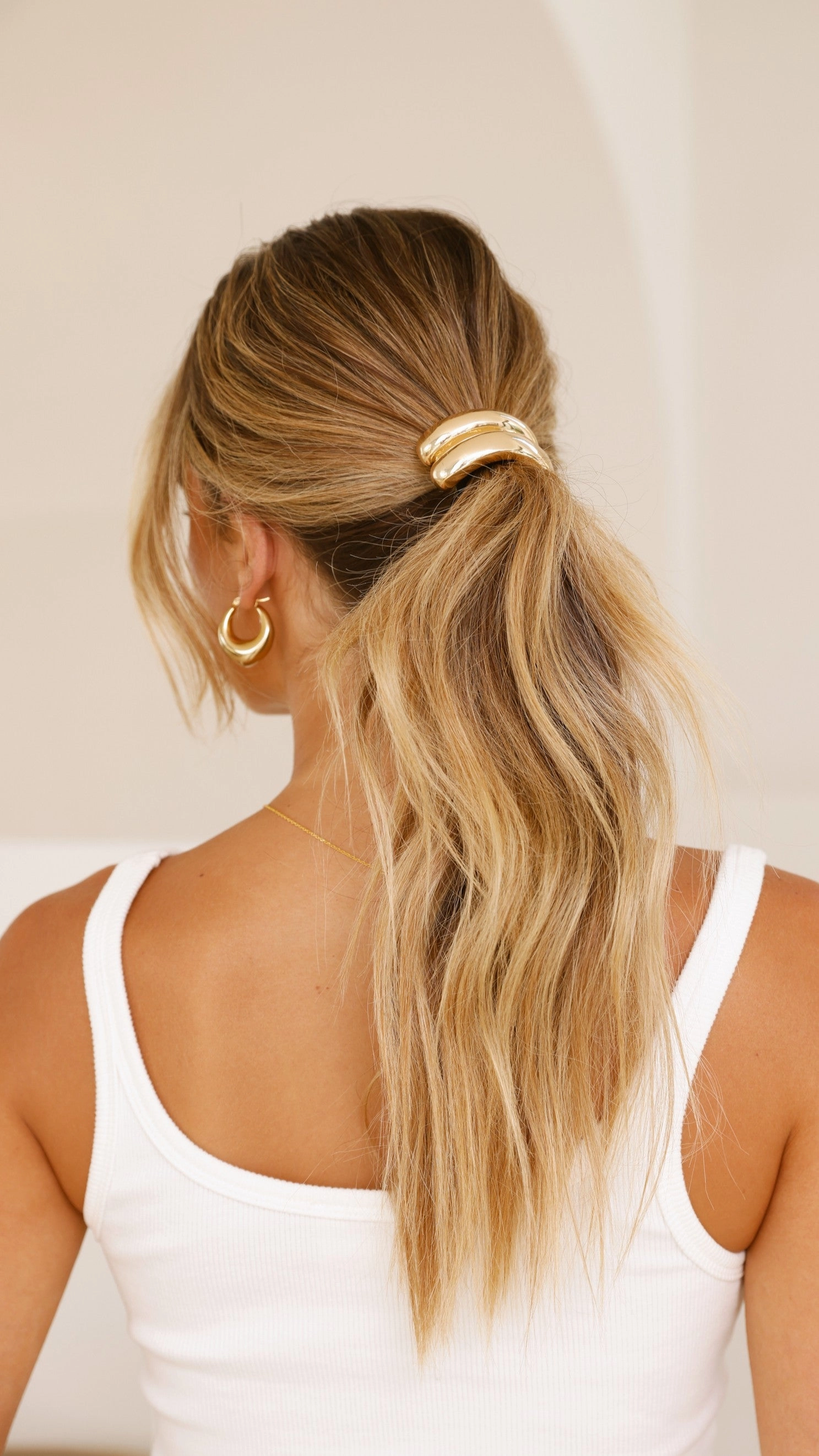 Saku Hair Tie - Gold