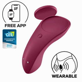 Satisfyer - Sexy Secret App-Controlled Panty Vibrator (Pink)