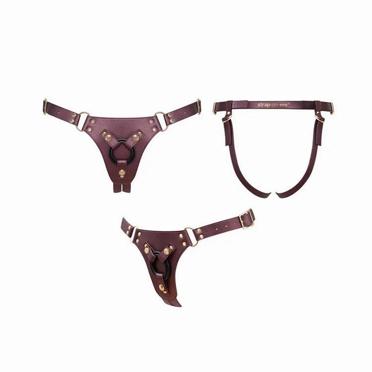 Strap-On-Me Generous Leatherette Harness