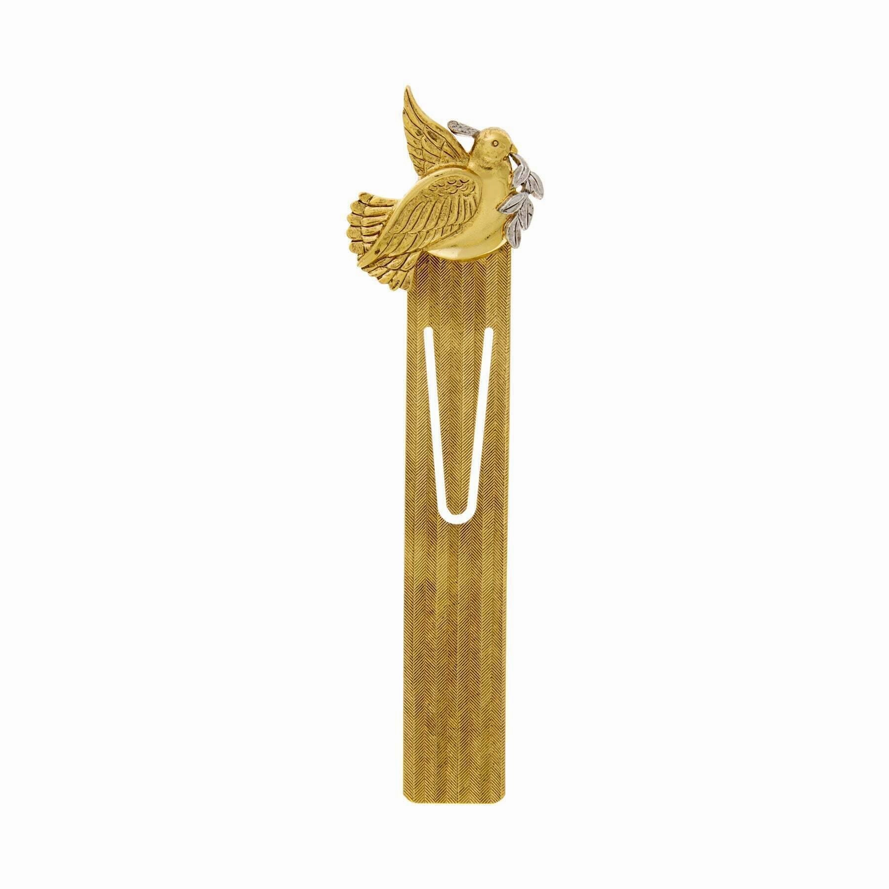Symbols Of Faith Dove With Olive Branch Bookmark