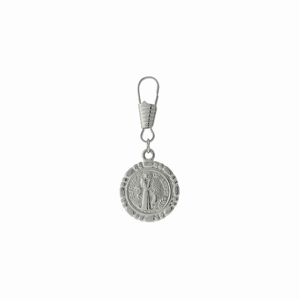Symbols Of Faith St. Francis Of Assisi Attachable Pet Collar Tag