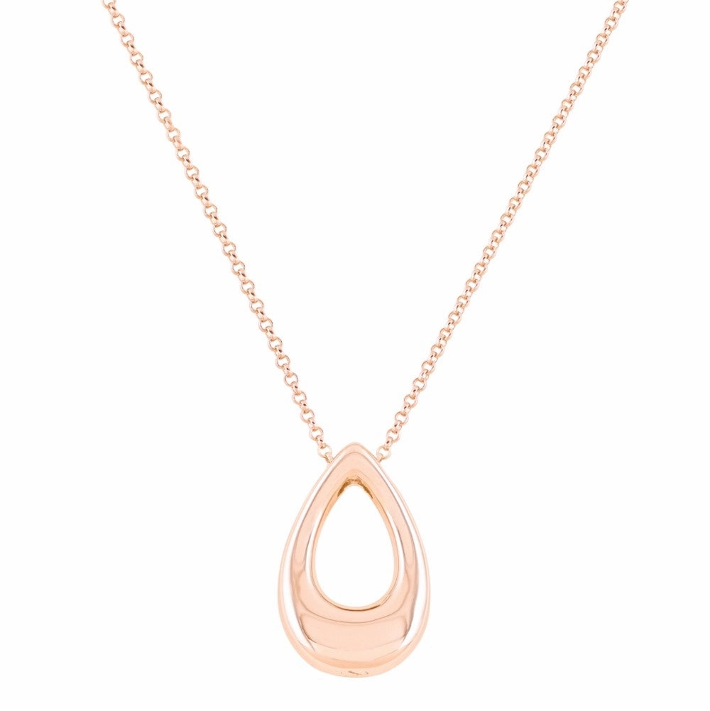 The Hollow Teardrop Cremation Necklace