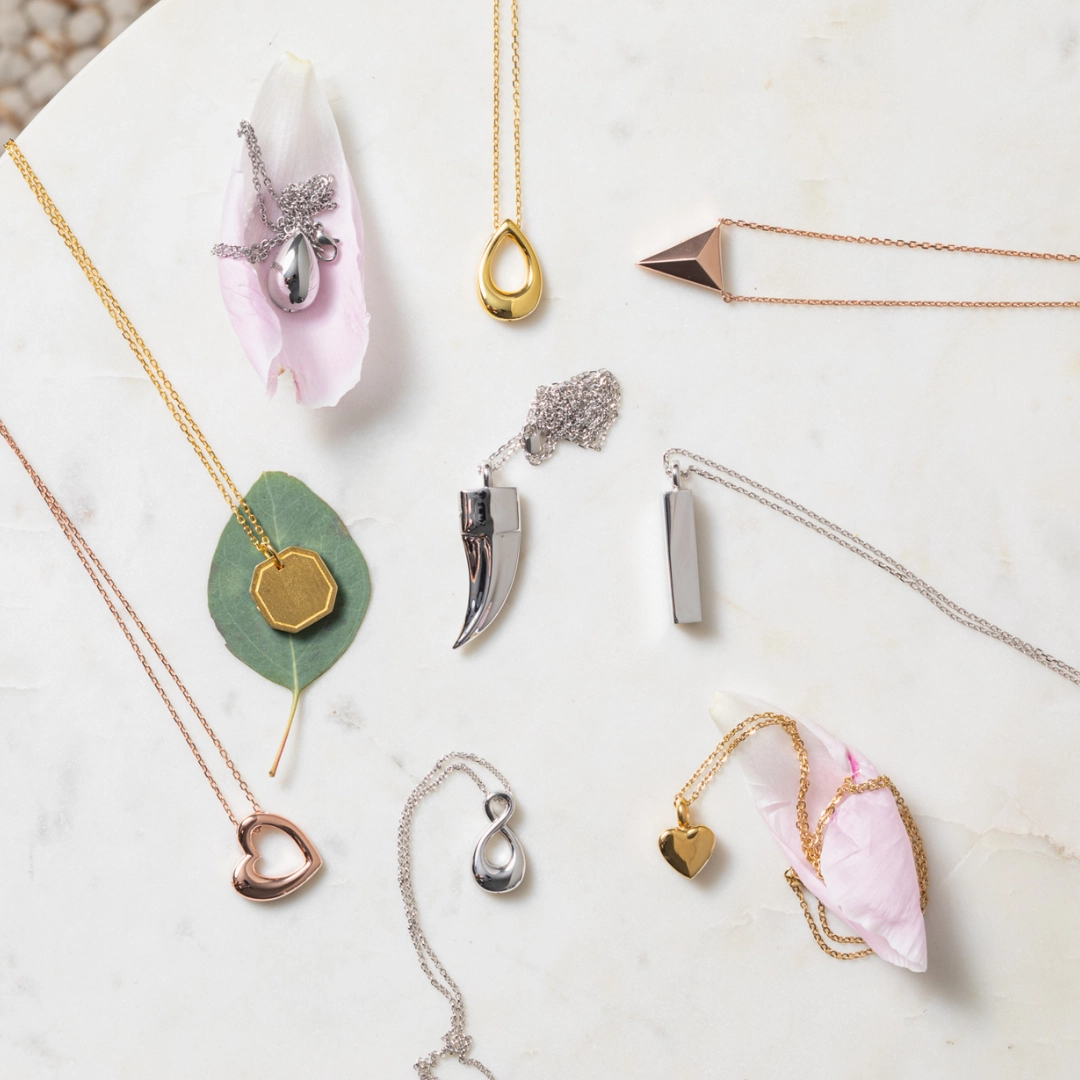 The Pyramid Cremation Necklace