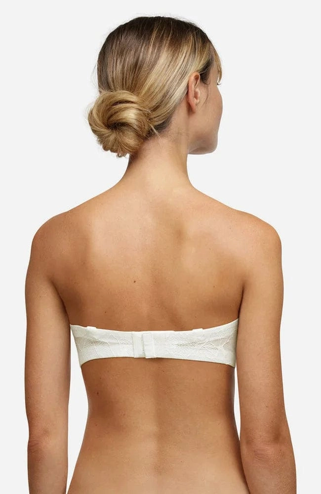 True Lace Bandeau Strapless Bra