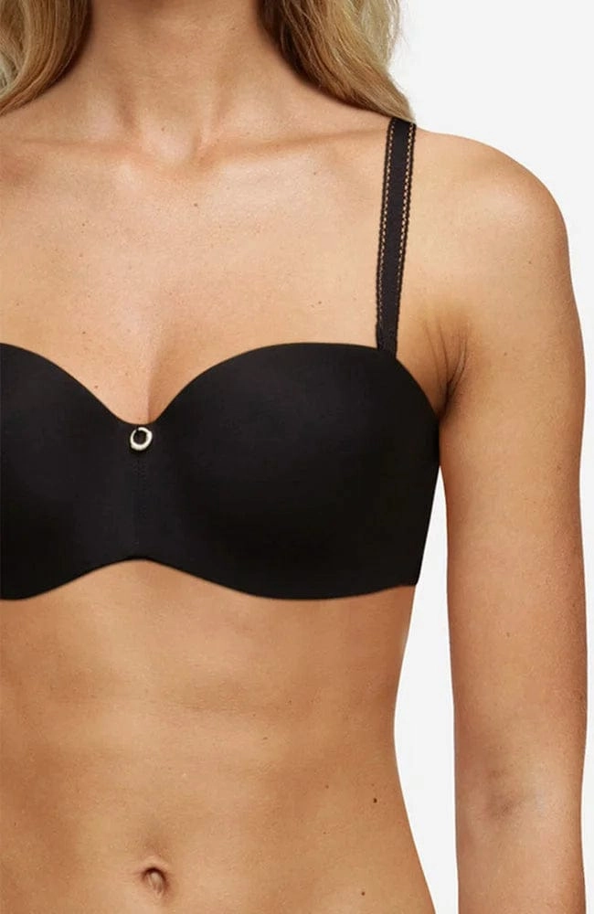 True Lace Bandeau Strapless Bra