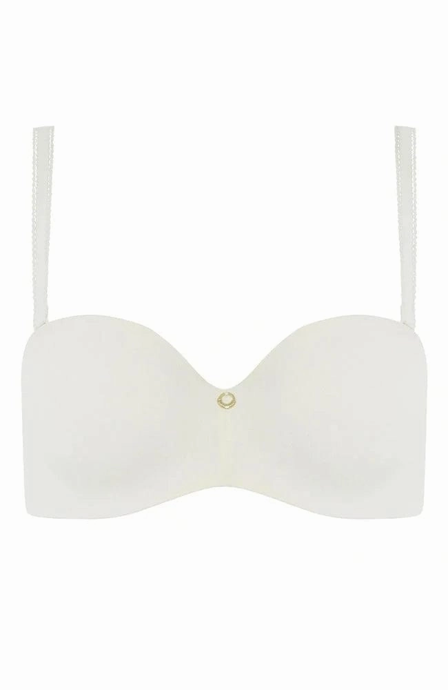 True Lace Bandeau Strapless Bra
