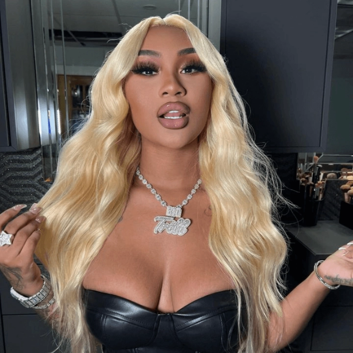 Tuneful 13x4 13x6 Transparent 613 Blonde Lace Frontal Human Hair Wigs Body Wave Lace Front Wigs
