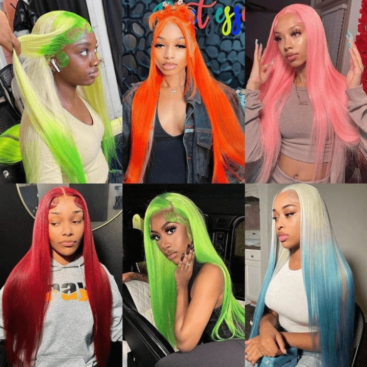 Tuneful 613 Blonde Straight 13x4 13x6 Lace Frontal Wigs 180% Density Human Hair Wigs  Bogo Deal