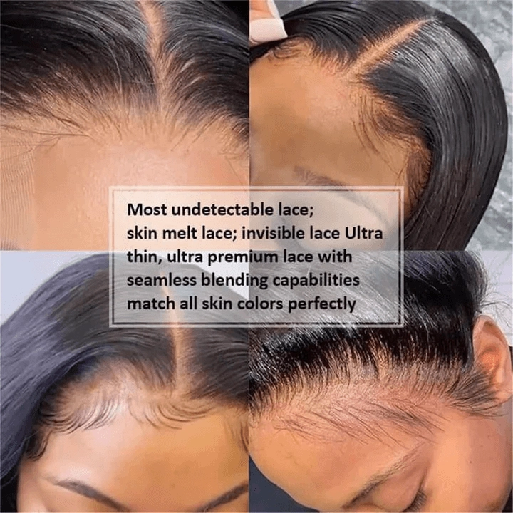 Tuneful Undetectable HD Lace #1B/27 Highlight 13×4 Full Frontal Wigs 5x5 HD Lace Body Wave Wigs