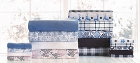 Wintry Twin Sheet Set - Multicoloured