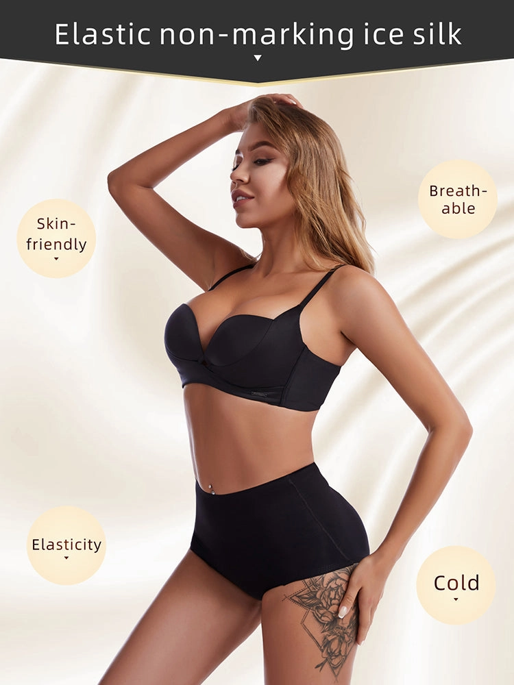 Women Seamless Butt Enhancer Padded Panties