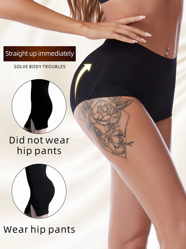 Women Seamless Butt Enhancer Padded Panties