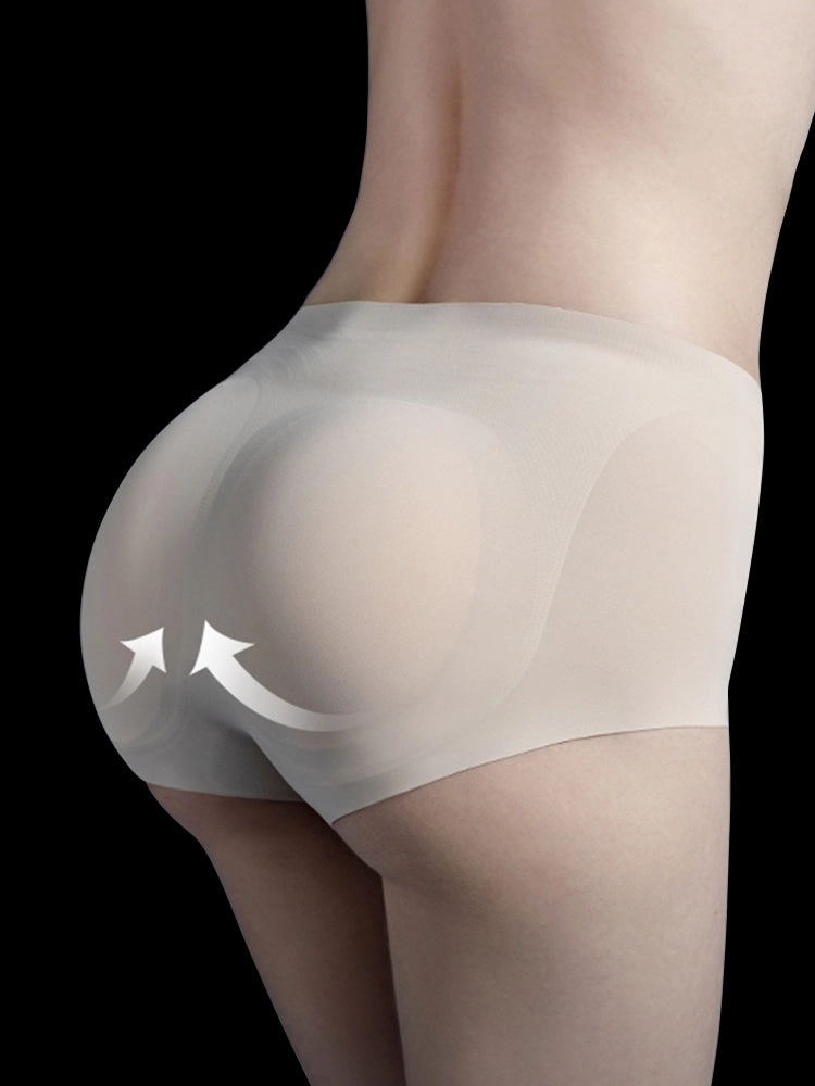 Women Seamless Butt Enhancer Padded Panties